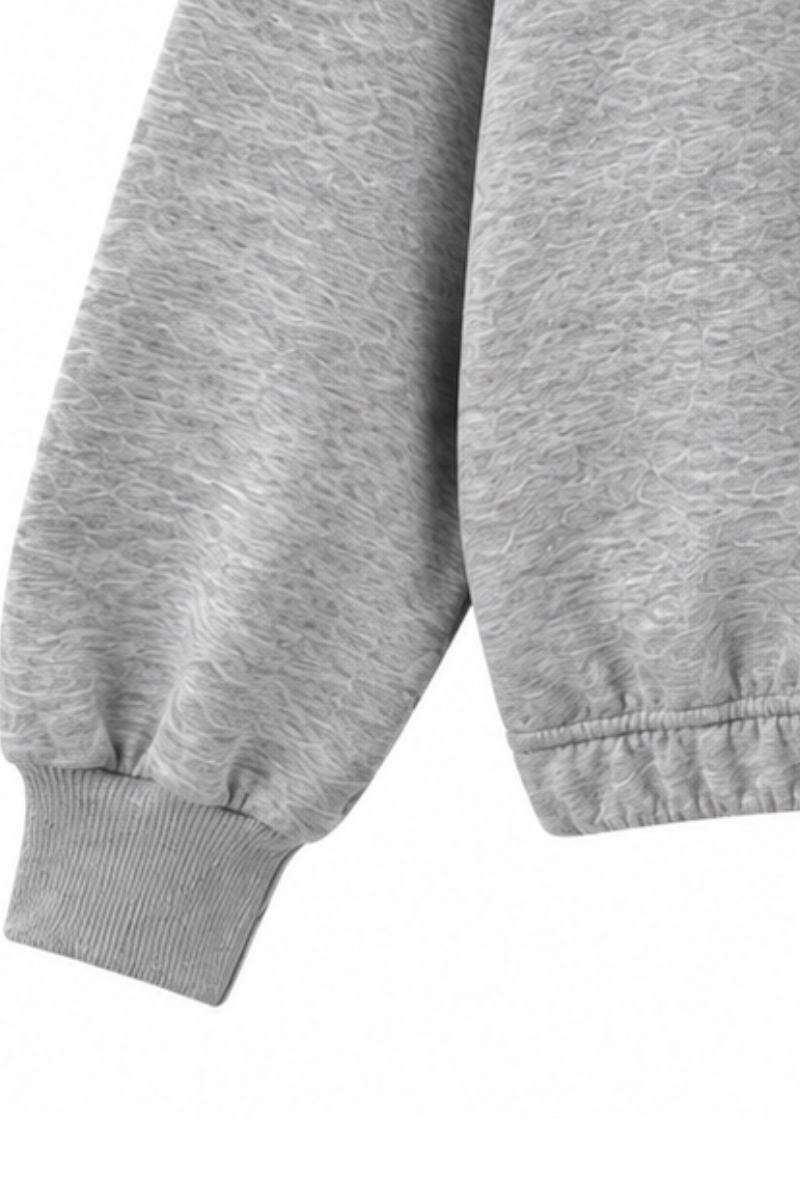 Women Fall Clothing Asymmetric Zip Mock Neck Sweatshirt