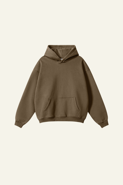 Men's Solid Color Oversize Hoodie