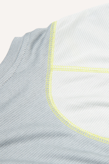 Men’s LYCRA Wicking Cooling Raglan Colorblock LS Tee