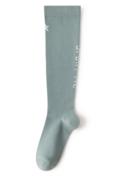 Women Fall Breathable Compression Knee High Sports Socks