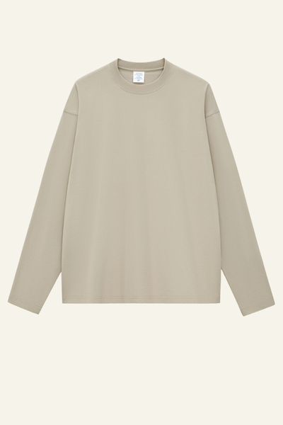 Men's Cotton 270 Heavyweight Long-Sleeved T-shirt.