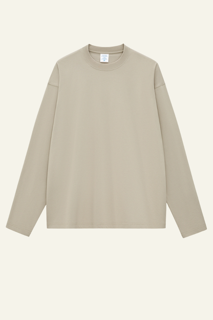 Men's Cotton 270 Heavyweight Long-Sleeved T-shirt.