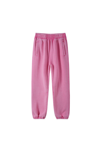Men Fall Clothing Wax Washed Relaxed Jogger Pants