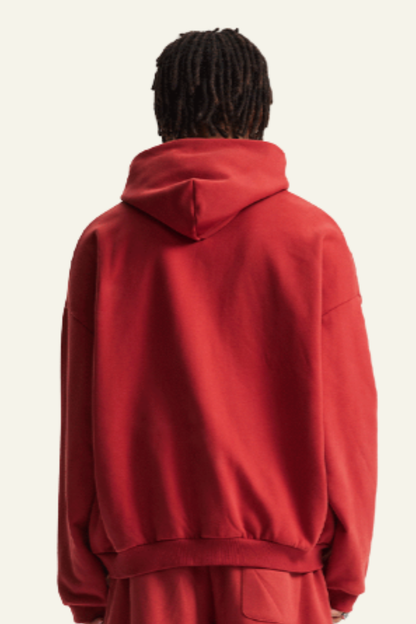 Men's Streetwear Full Zipper Hooded Jacket