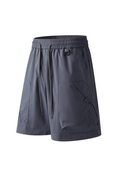 Unisex Summer Hiking Tech Cargo Multi-Pocket 5" Shorts