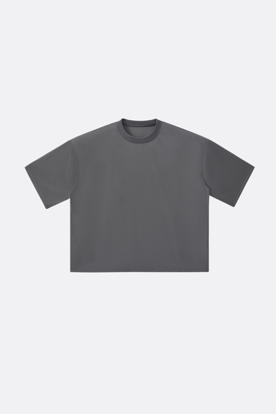 Men's Boxy Street Mesh Retro Patchwork Breathable Tee