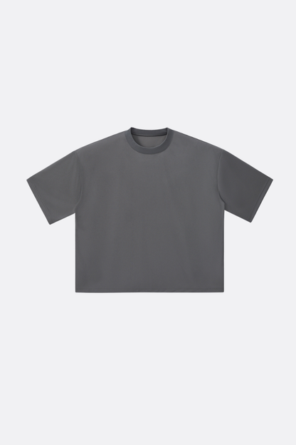 Men's Boxy Street Mesh Retro Patchwork Breathable Tee