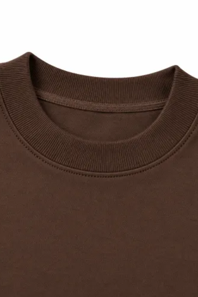 Women Fall Clothing Camo Sleeve Soft Mock Neck Sweatshirt