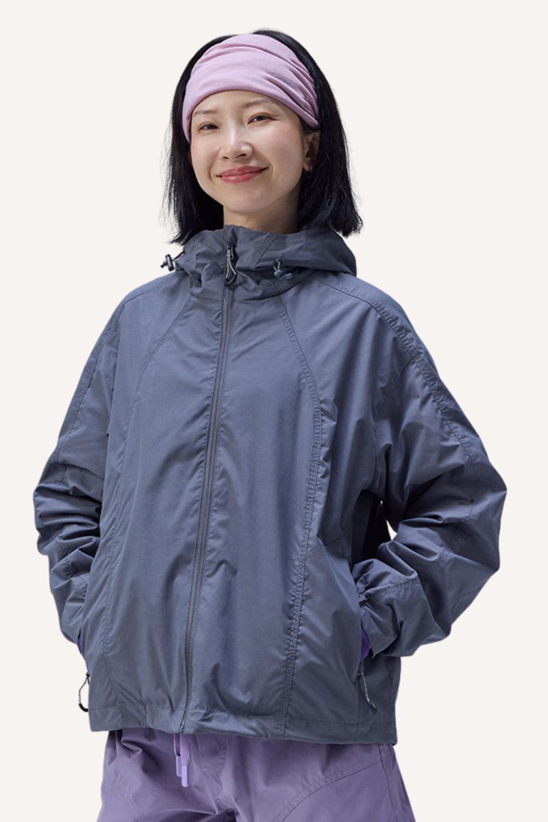 Unisex 3N Light Waterproof Hooded Outdoor Cycling Jacket