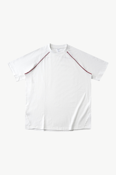 Men's 220g High Stretch Contrast Stitch Raglan Tee