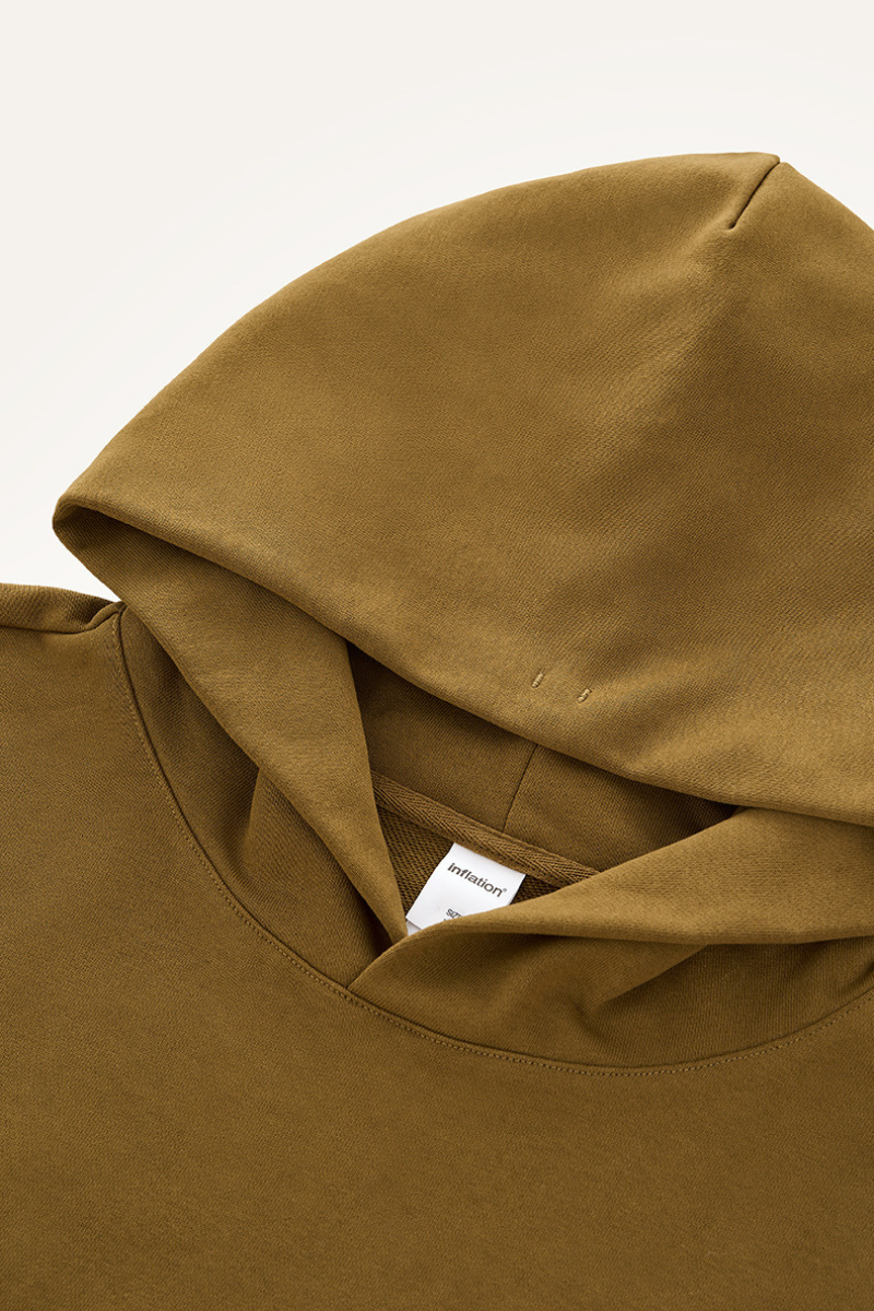 Men's Streetwear Short Loose-fitting Drop Shoulders Hoodie