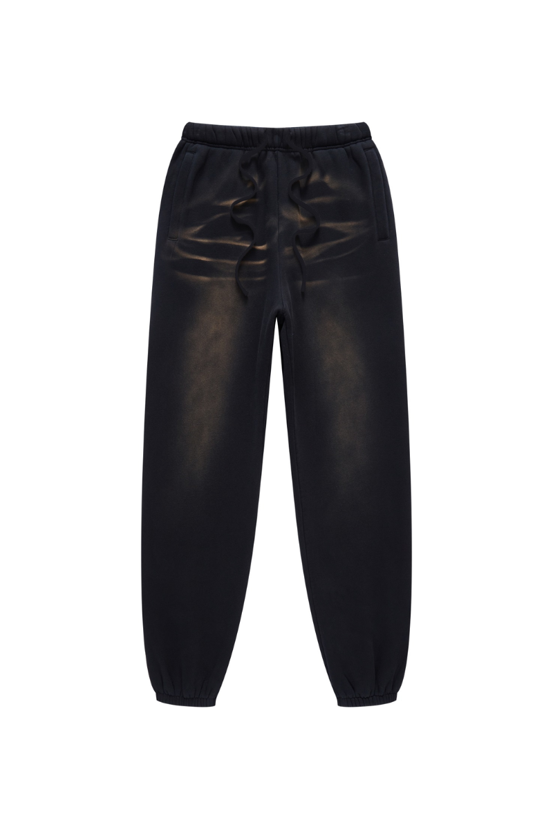 Women's Fall Tiger-Print Fleece Vintage Jogger Sweatpants