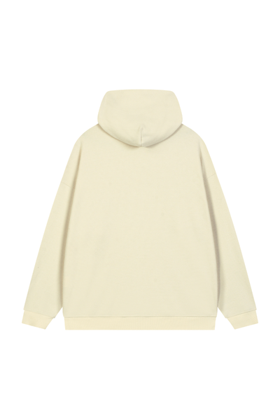 Unisex Fall Clothing Waffle-Texture Pullover Hoodie