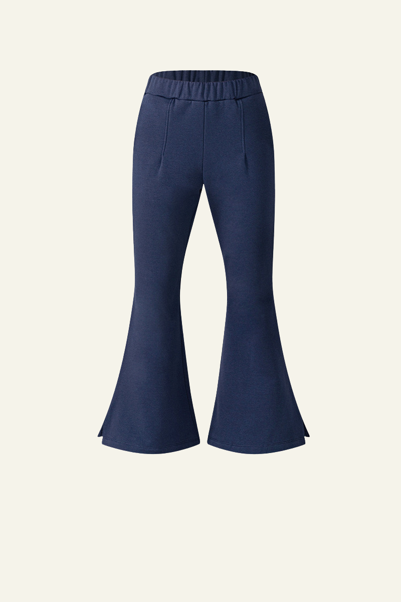 Women's Slimming Pleated waist Flared Pants