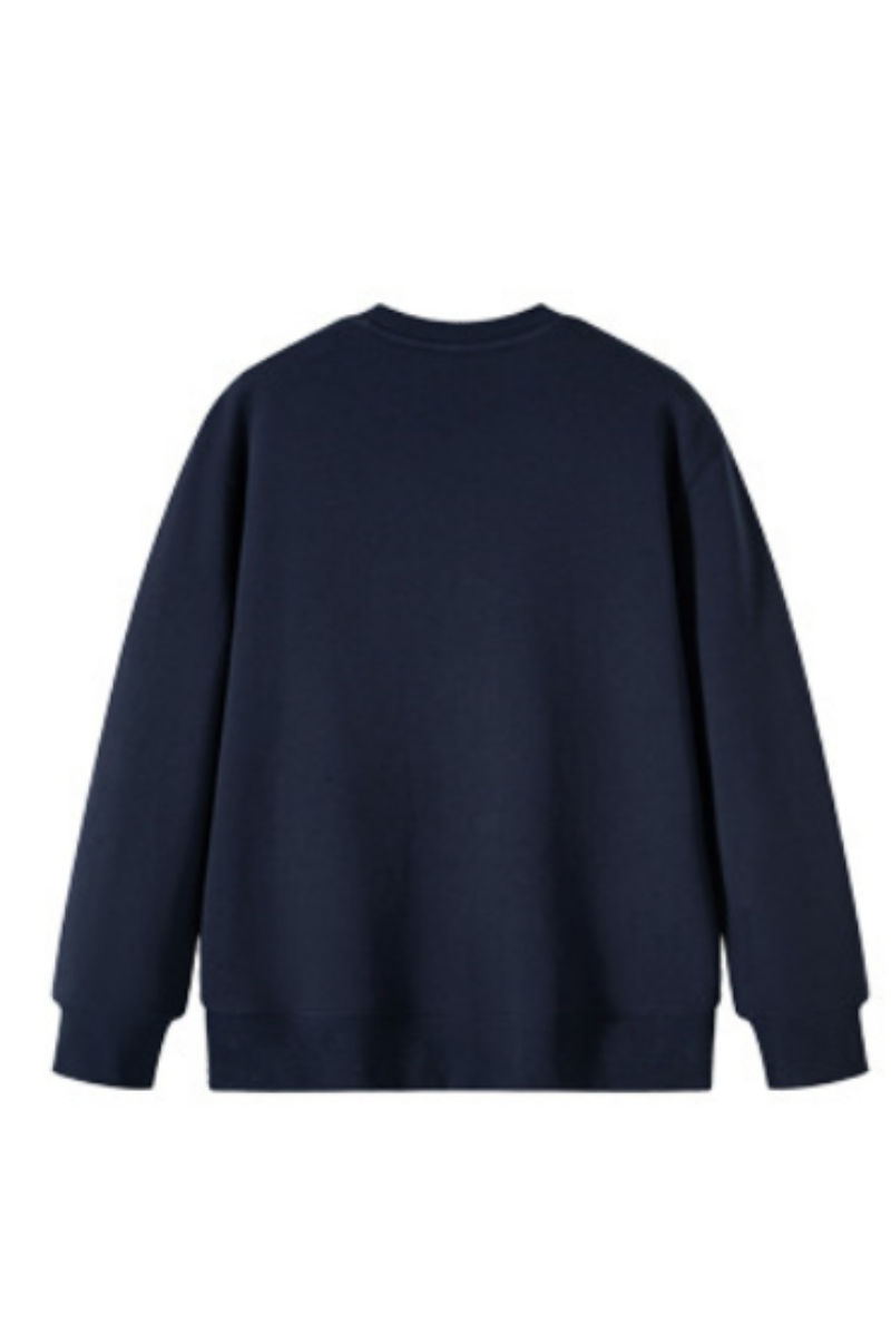 Men Fall 380gsm 100% Cotton Crew Neck Oversized Sweatshirt