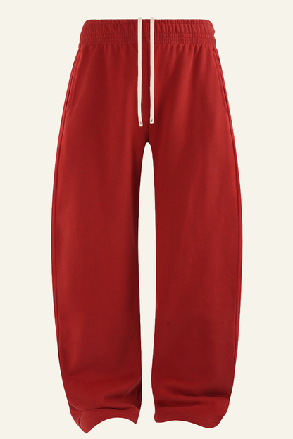 Unisex Fleece-lined Versatile Curved-blade Pants