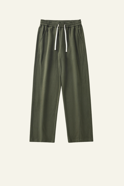 Men's Side-Striped Draped Casual Pants