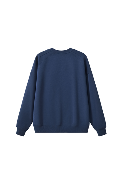 Women Fall Clothing Cotton Blend Raglan V Neck Sweatshirt