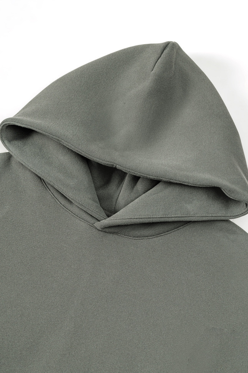 Women's Streetwear Fleece-Lined Hoodie