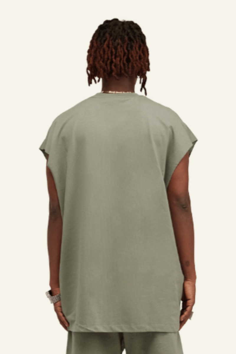 Men's Streetwear Heavyweight Cotton Sleeveless Top