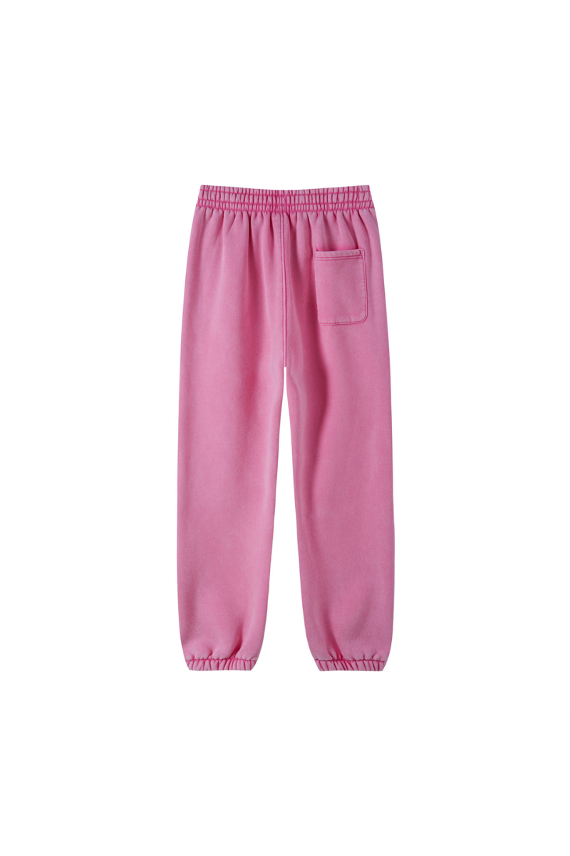 Men Fall Clothing Wax Washed Relaxed Jogger Pants