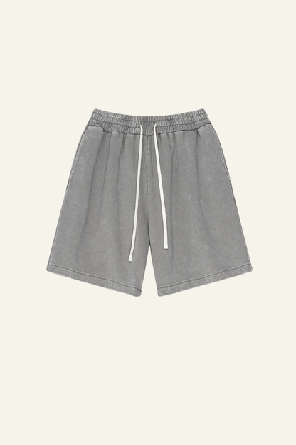 Men's Cottton Washed Athletic Wear Shorts