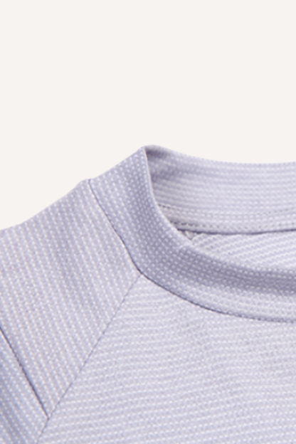 Men‘s COOLMAX LYCRA Wicking Quick Dry Paneled LS Tee