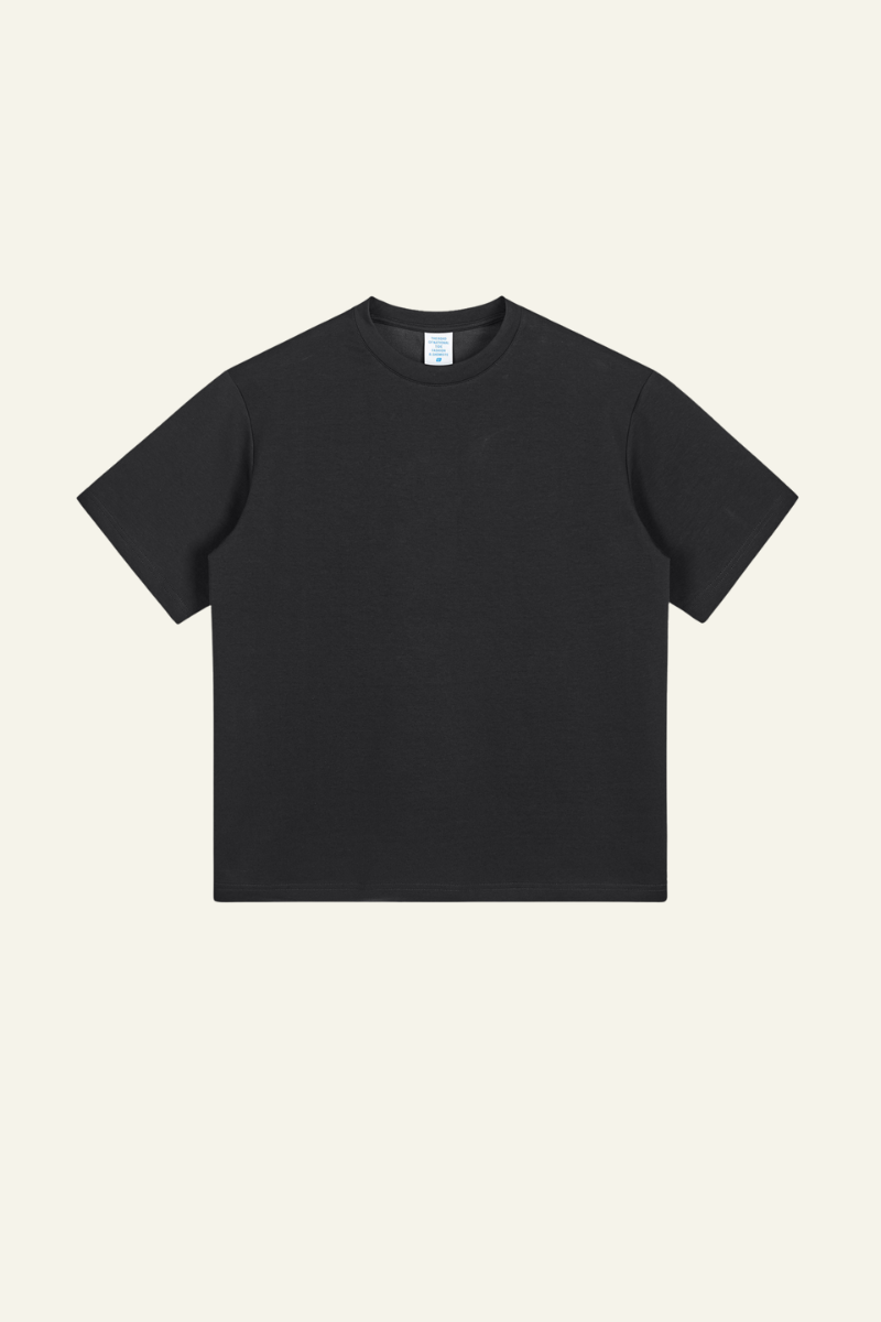 Men’s Streetwear Relaxed  Solid T-shirt