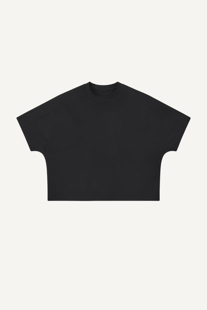 Men's 180g Polyester Cropped Oversized Cooling Tee