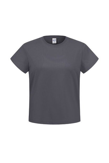 Women's Cotton Athletic Solid Minimalist T-shirt