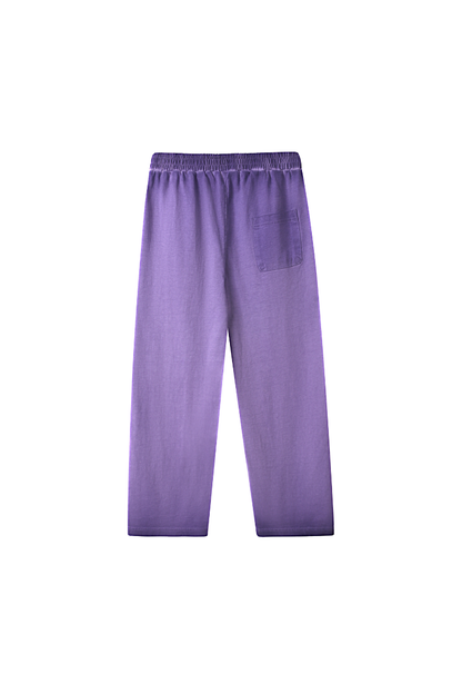 Women Fall Washed Gradient Wide Leg Sweatpants