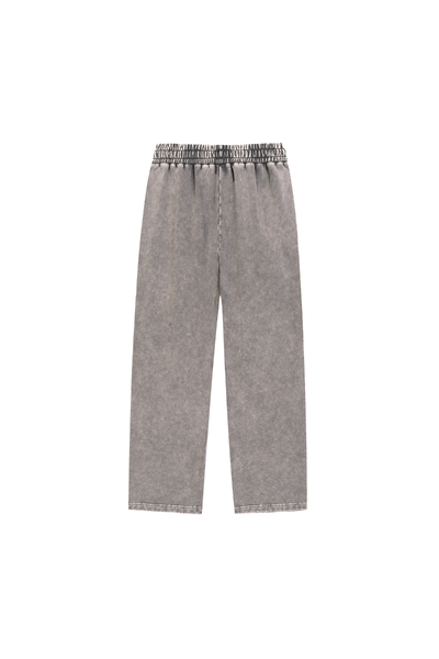 Women's Fall Snow-Wash Straight-Leg Cotton Sweatpants