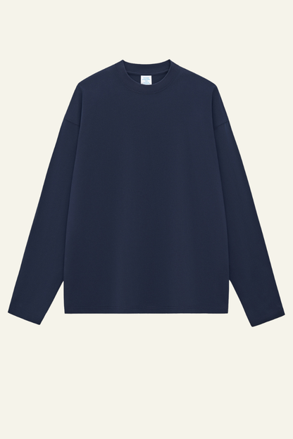 Men's Cotton 270 Heavyweight Long-Sleeved T-shirt.