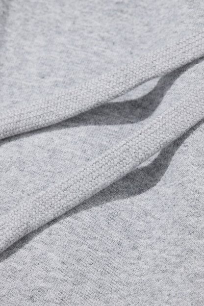 Men's Fall 450g Knit Raw Edge Washed Straight Pants