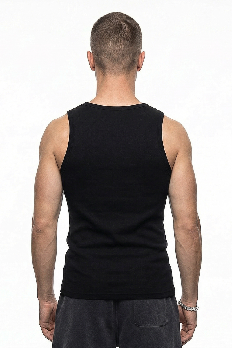Unisex 430g Heavy Ribbed Sleeveless Tank