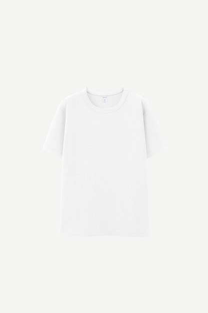 Men's 250g Cotton Double Layer Set-in Basic Tee