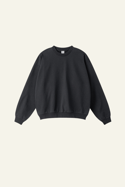 Men's Solid Color Athletic Wear Crewneck Pullover