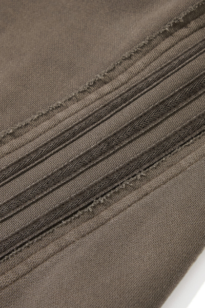 Men's Fall Winter Cotton Webbing Washed Loose Straight Pants