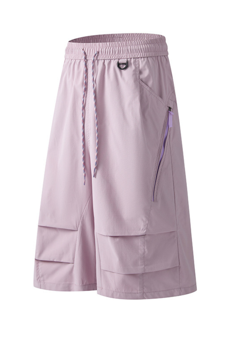 Men's Summer Hiking Quick Dry Breathable Cargo 7/8 Shorts