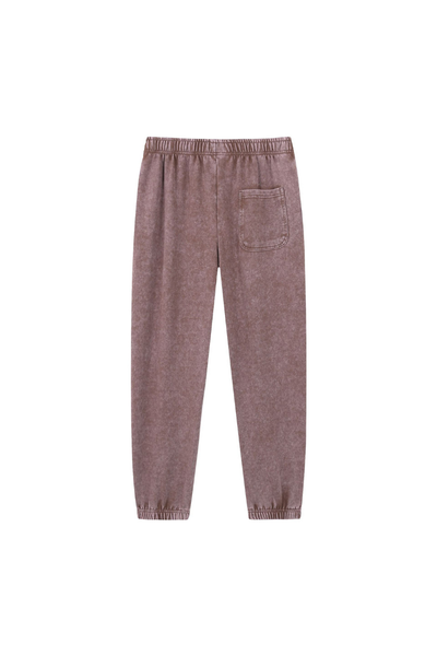 Men Fall 400G Washed Vintage Relaxed Sweatpants