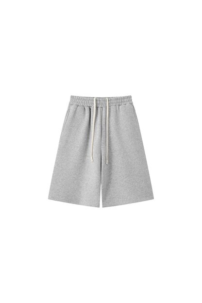 Men Fall Clothing Fleece Lined Drawstring Five Inch Shorts