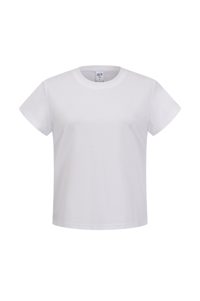Women's Cotton Athletic Solid Minimalist T-shirt