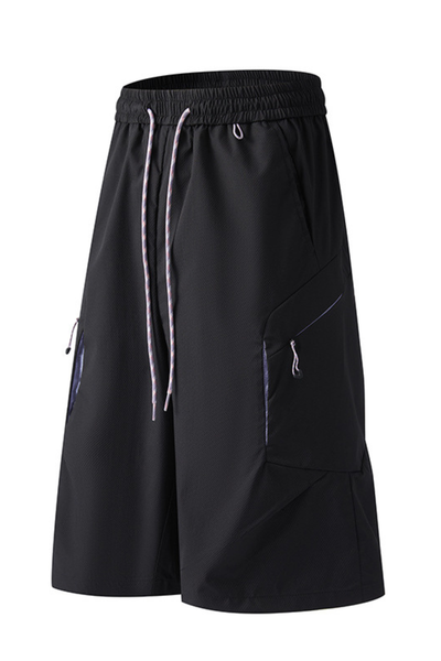 Unisex Summer Straight 7/8 Waterproof Cargo Quick Dry Shorts
