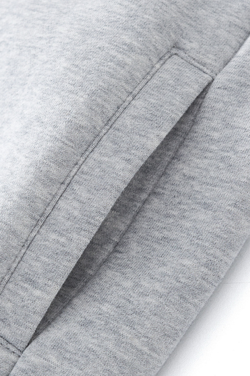 Men's Streetwear Stand Collar Fleece-Lined Zipper Jacket