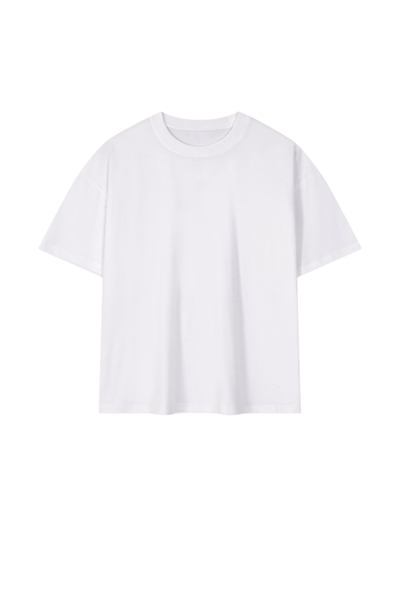 Men's Summer Casual Cotton Drop-Shoulder Loose-Fit T-Shirt