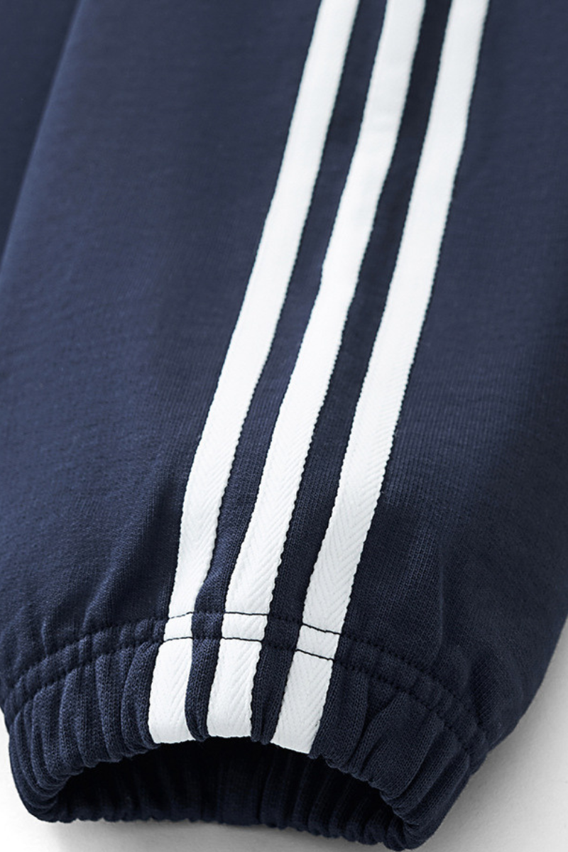 Women's  Streetwear Cotton Striped Color-Block Sweatshirts