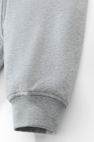Women Spring Cotton Blend Mock Neck Cropped Sweatshirt