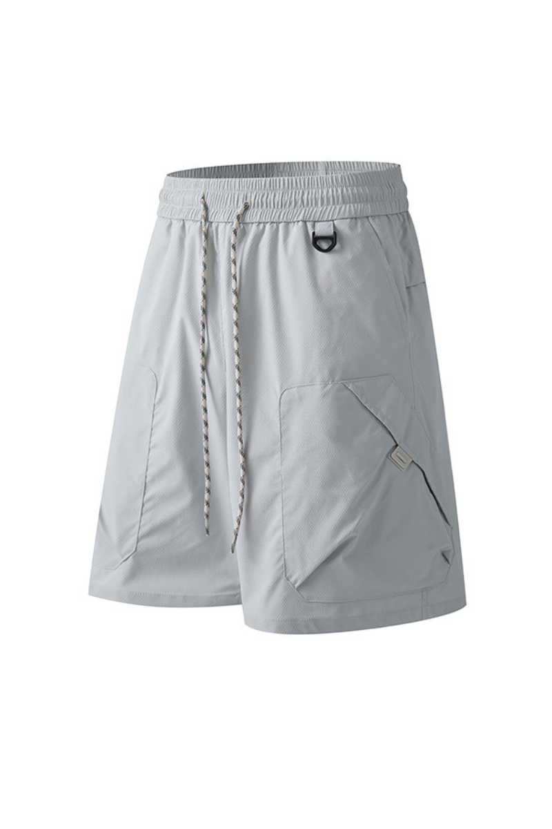 Unisex Summer Hiking Tech Cargo Multi-Pocket 5" Shorts