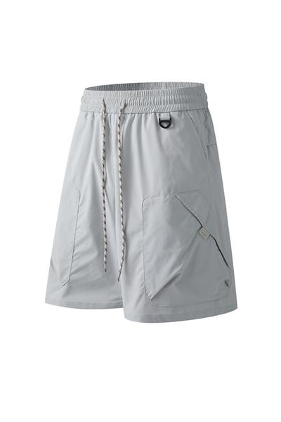 Unisex Summer Hiking Tech Cargo Multi-Pocket 5" Shorts