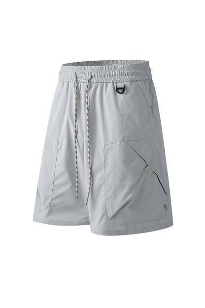 Unisex Summer Hiking Tech Cargo Multi-Pocket 5" Shorts
